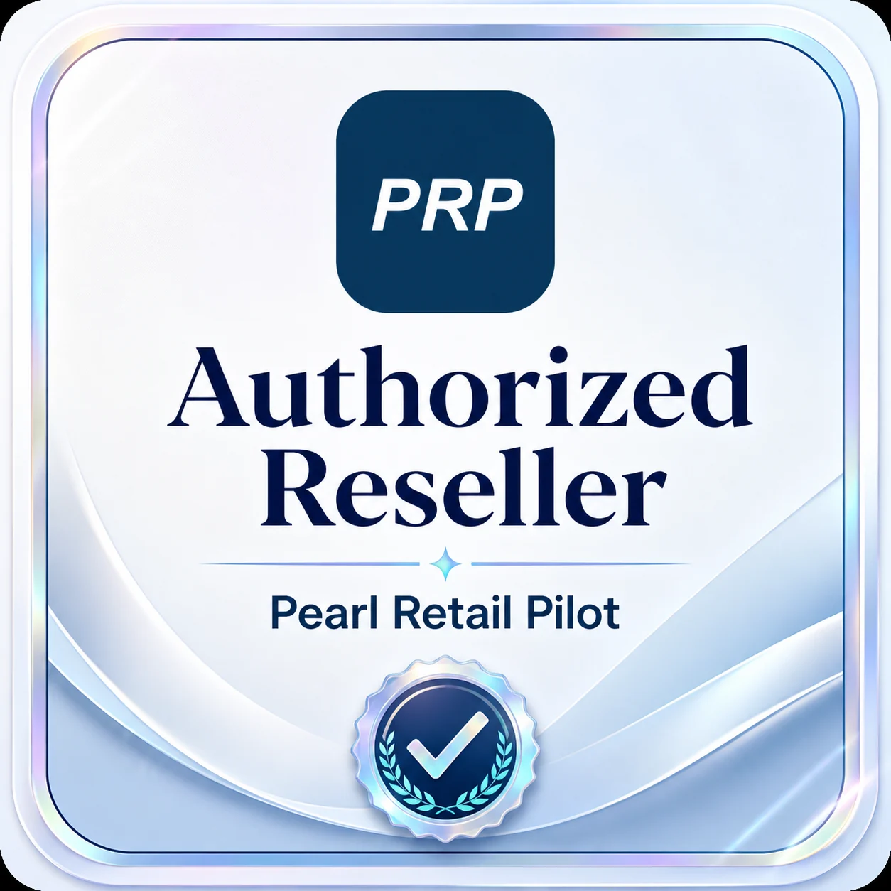 Authorized reseller badge